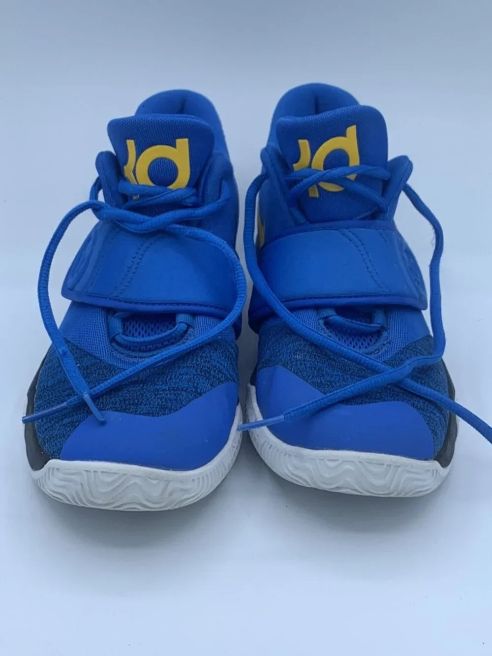 Nike Boys KD Trey 5 AH7172-401 Blue Black Basketball Shoes Sneakers Size 7Y